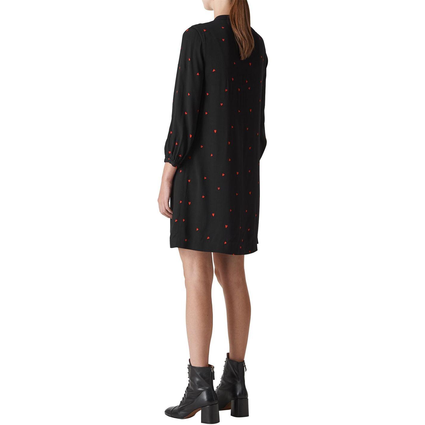 whistles mia heart print dress