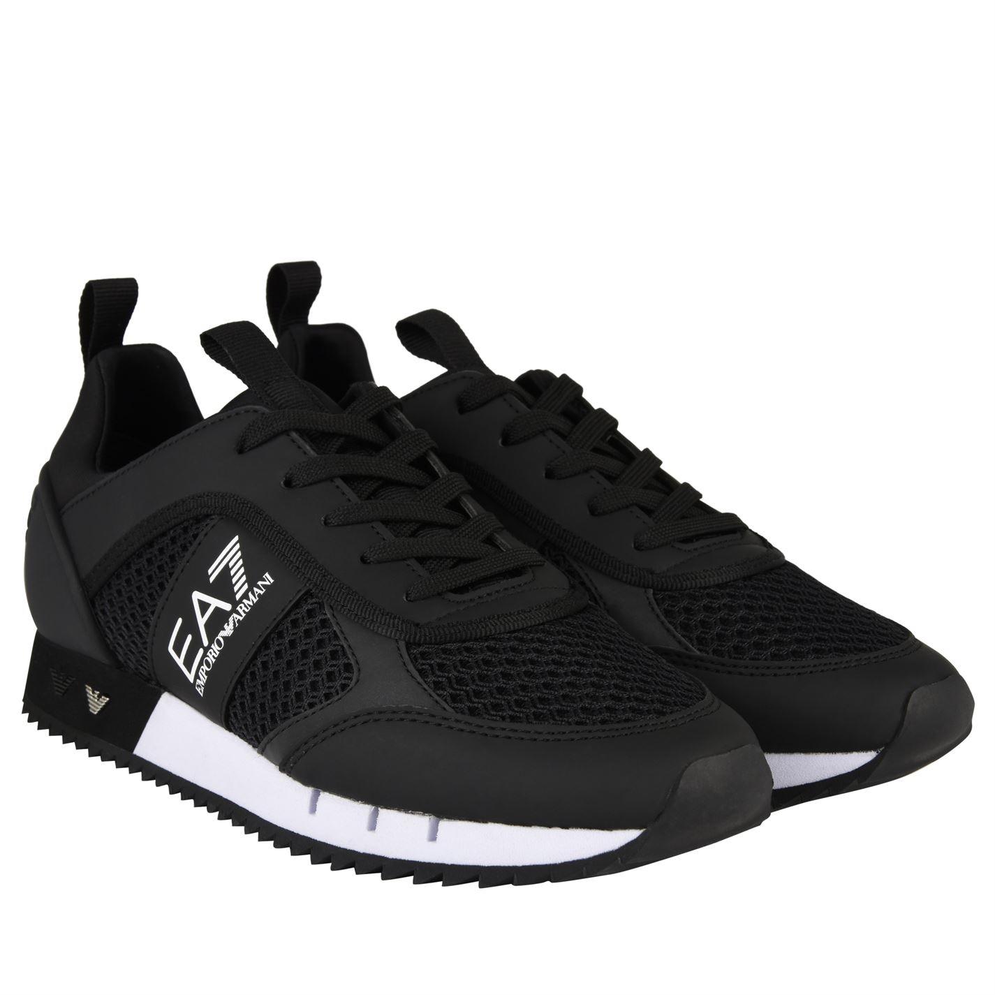 ea7 casual runner trainers