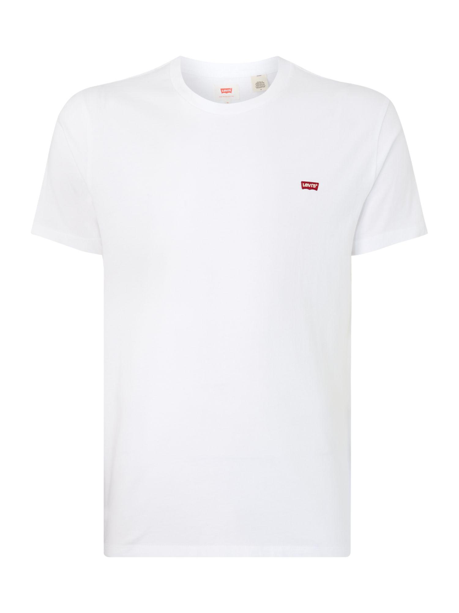 levis t shirt small logo