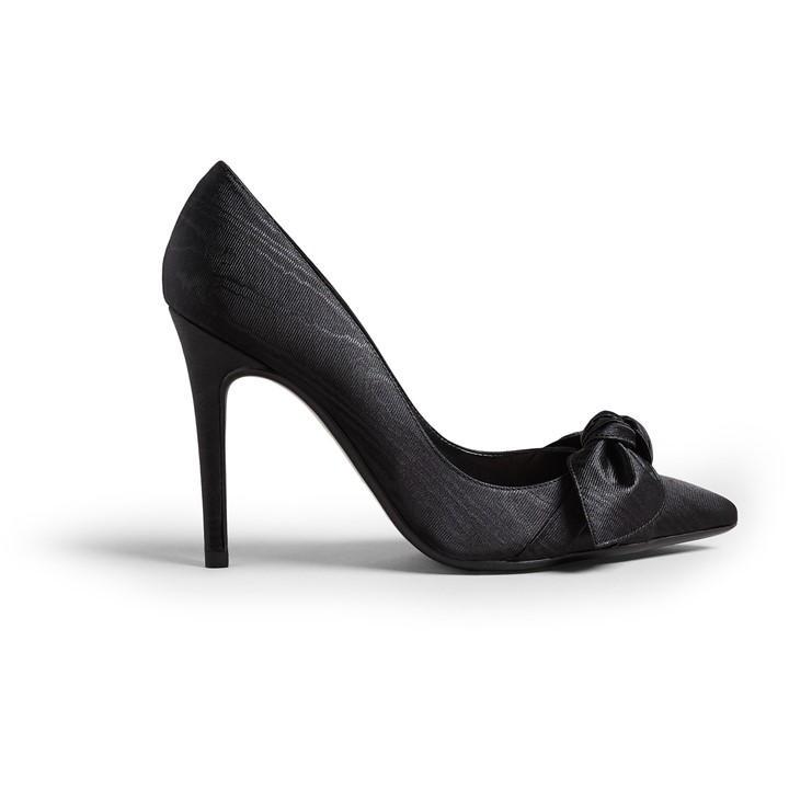Ted Baker Hyana Moire Satin Bow Court Shoes in Black Lyst UK