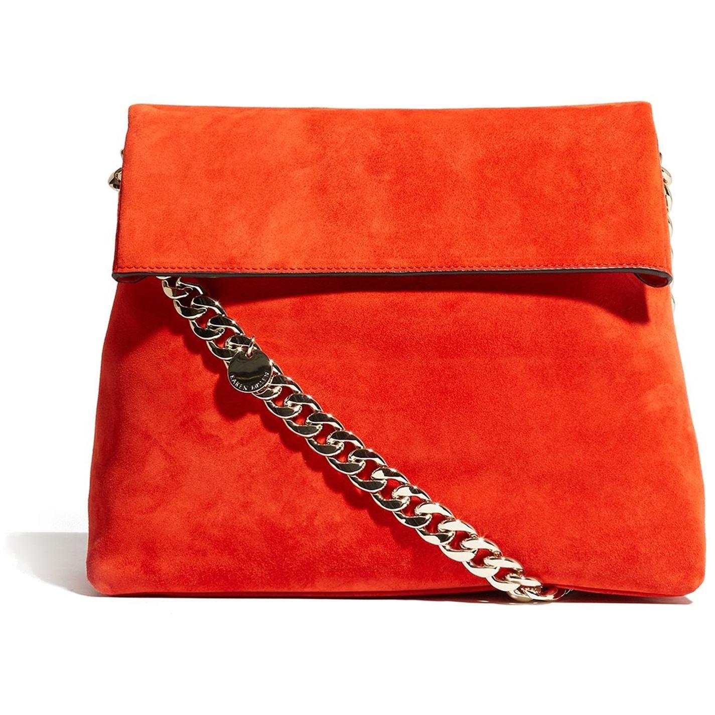 karen millen fold over chain strap bag