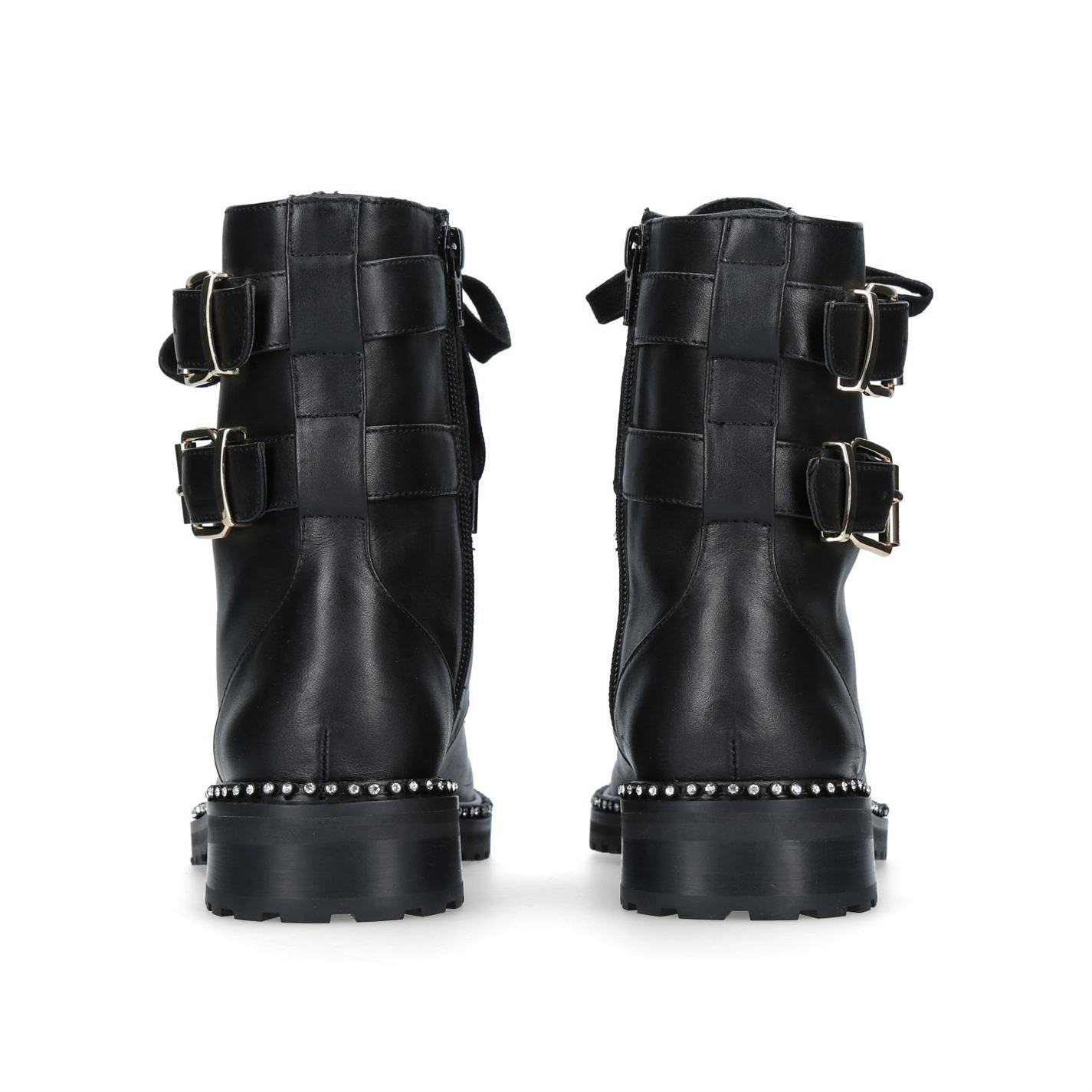 kurt geiger stoop biker boots
