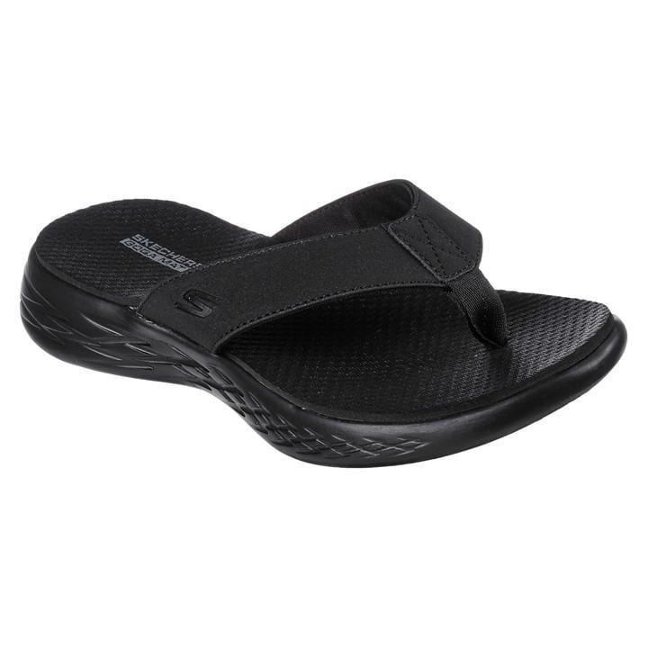Skechers goga max flip flops womens hotsell