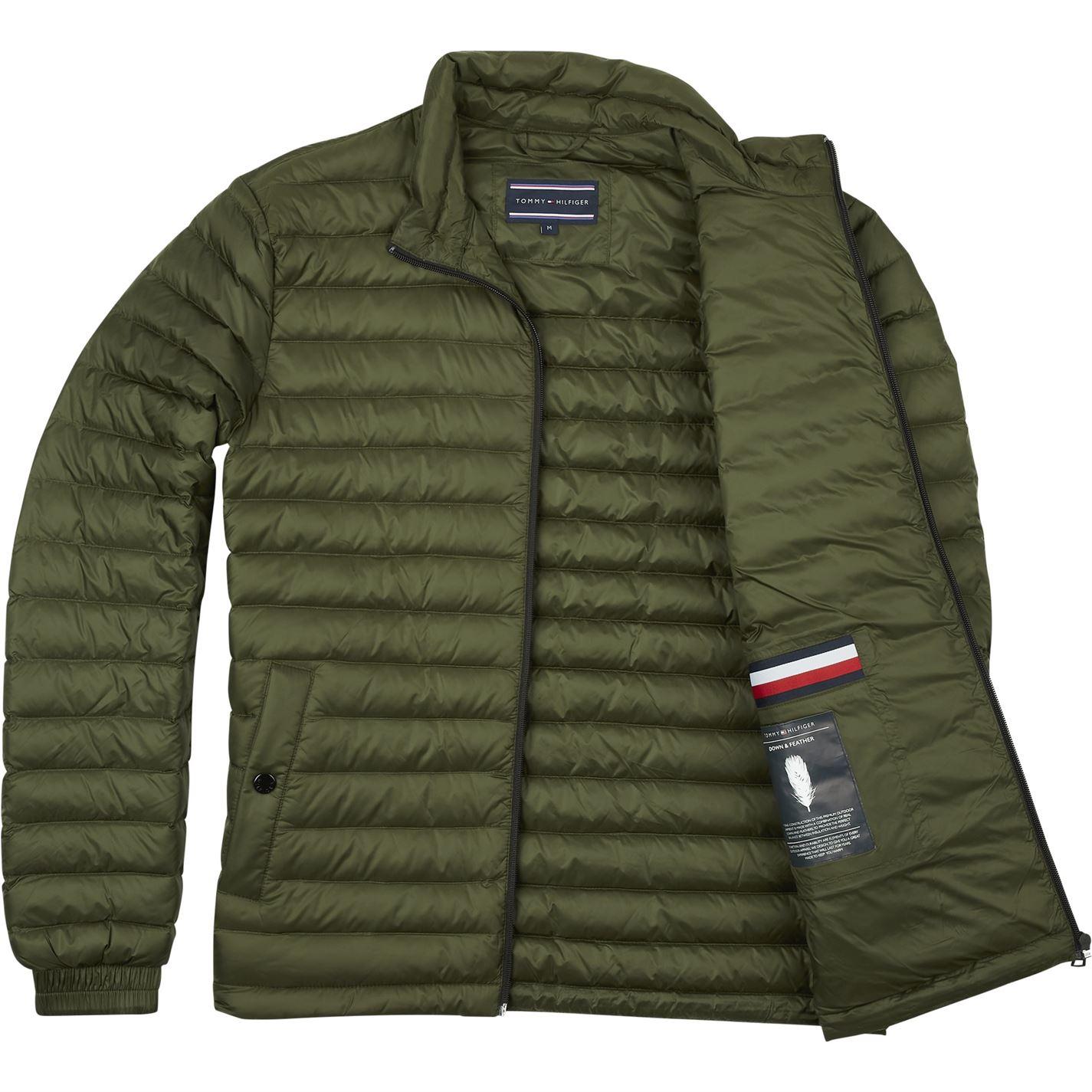 tommy lightweight down jacket