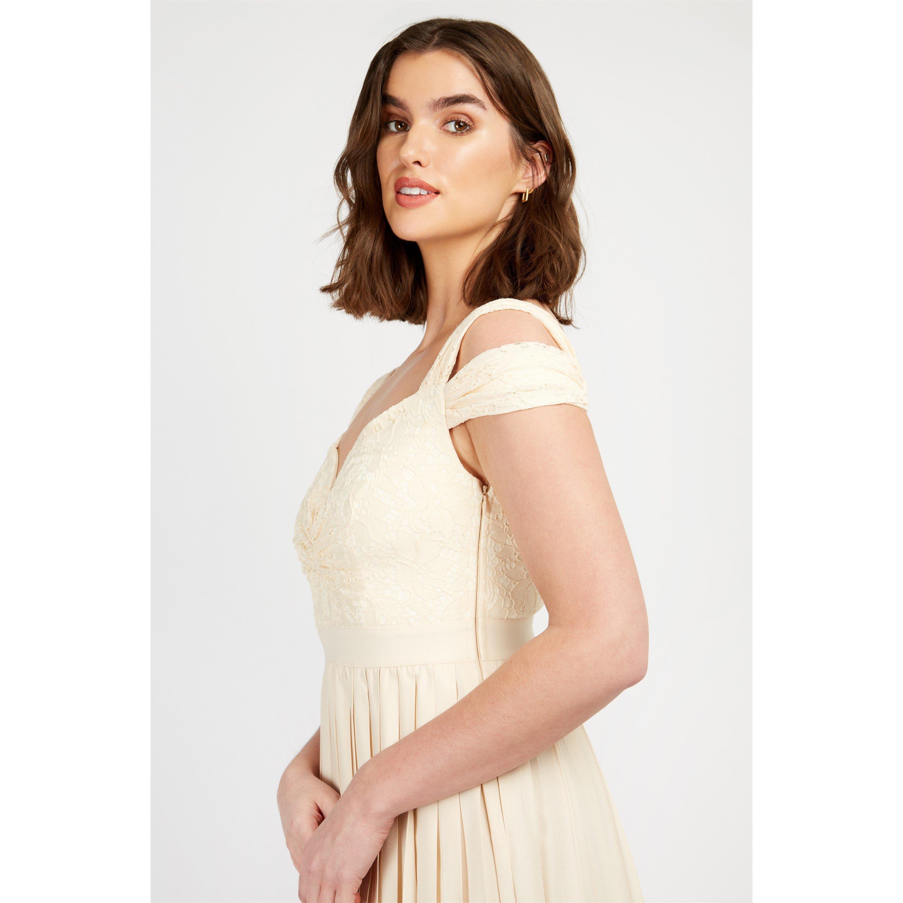white christmas dresses Cream Twill Blazer Dress by Chloe Lewis main image 0