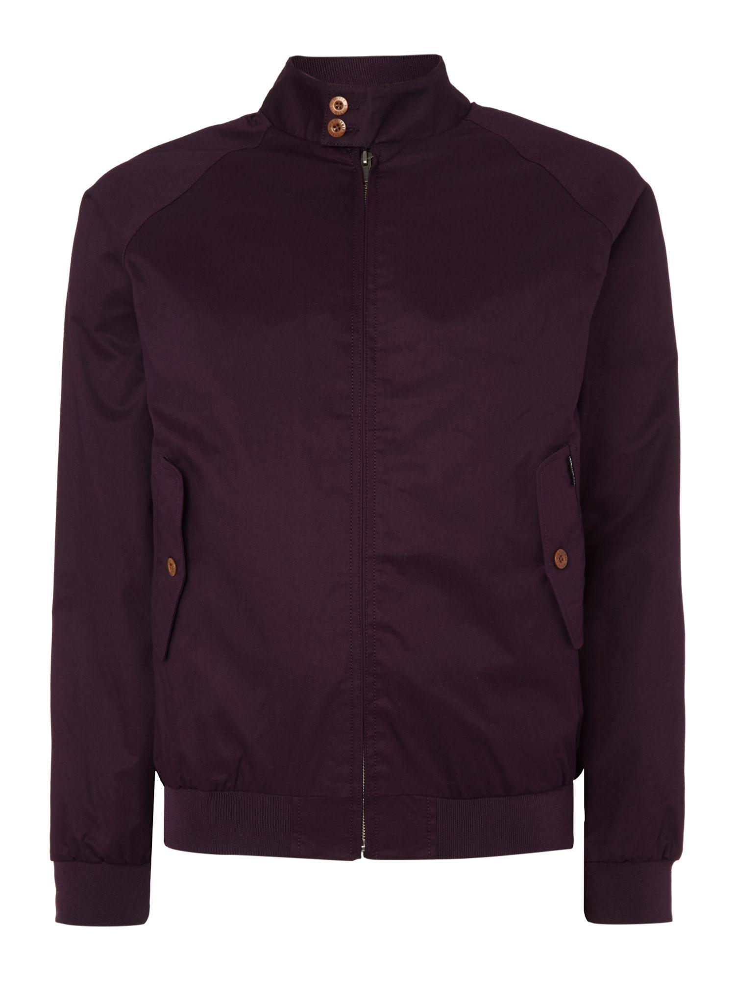 Download Ben Sherman The Harrington Jacket in Purple for Men - Lyst