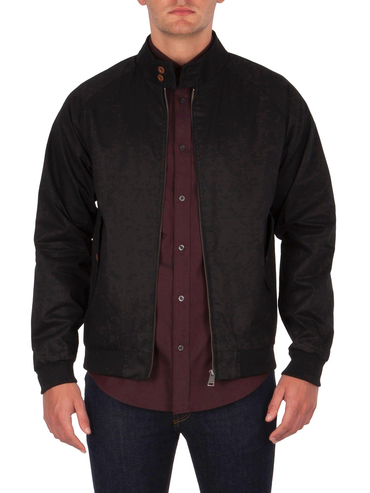 Download Lyst - Ben Sherman The Harrington Jacket in Black for Men