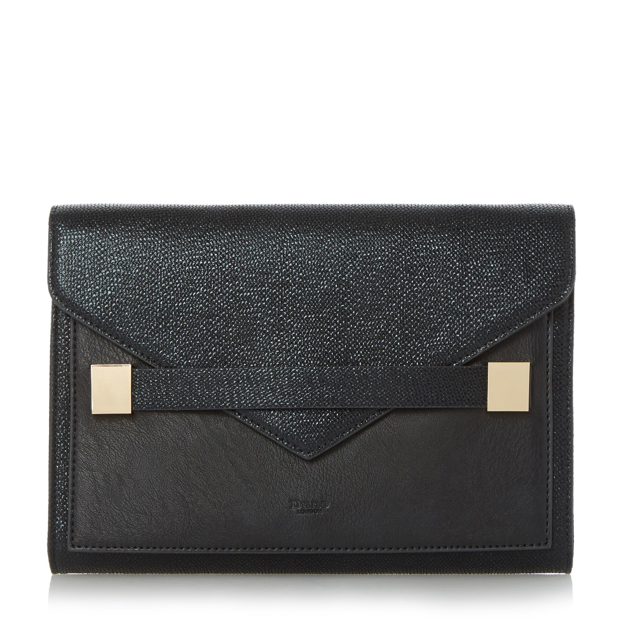 Dune Elise Strap Clutch Bag in Black Lyst
