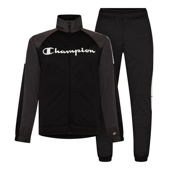 Black champion jogging suit online