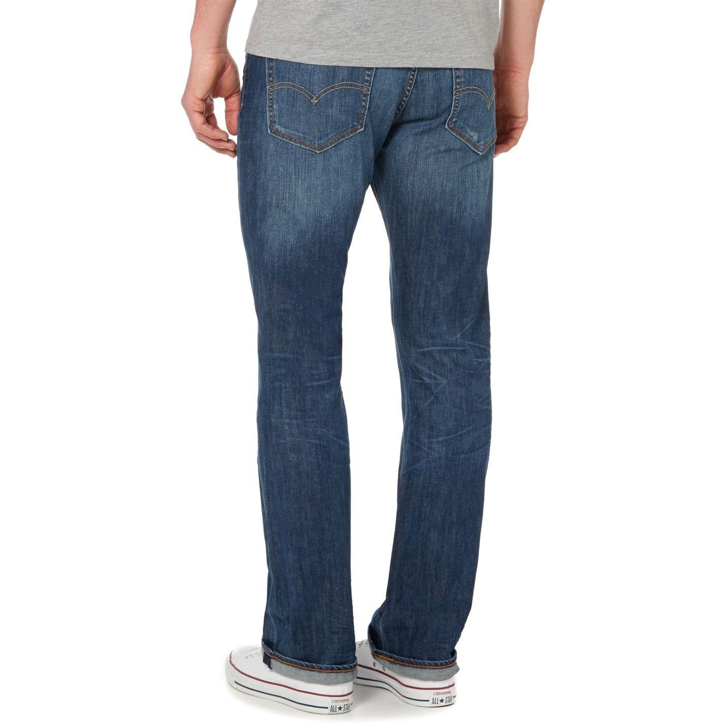 levi's 527 bootcut mostly mid blue