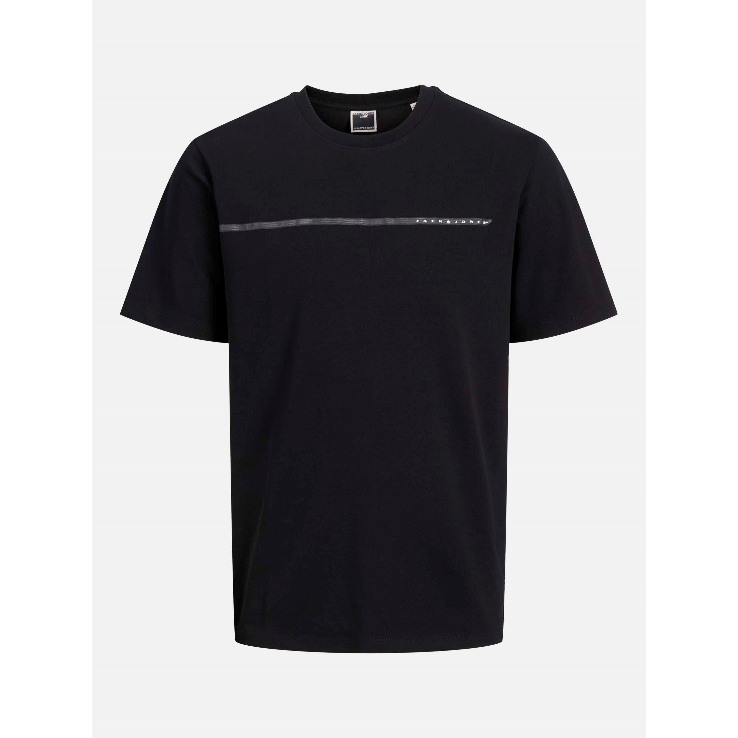 JACK & JONES Men's 3-Pack Ethan Crew Neck T-Shirts - 100% Cotton Basic Tees