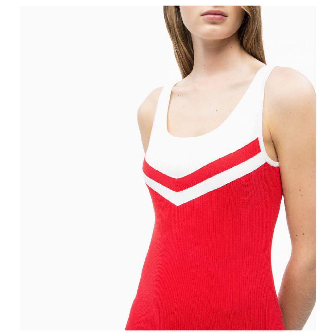 calvin klein cheerleader dress