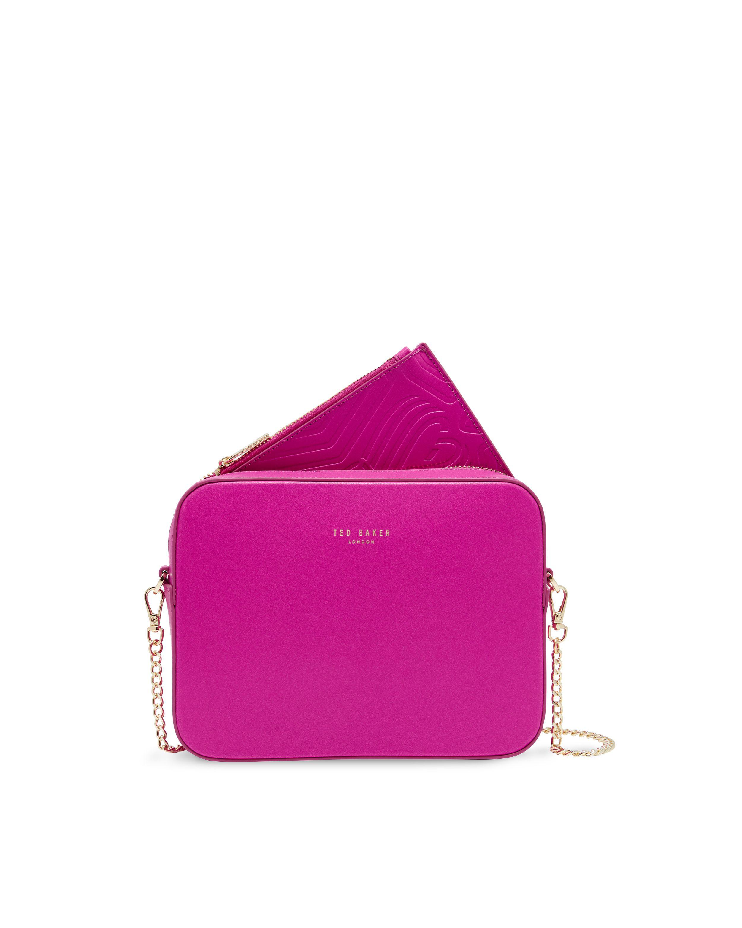 ted baker camera bag pink