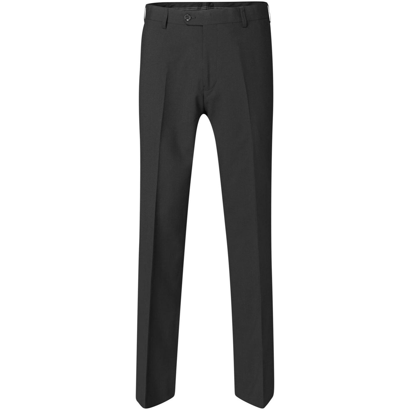 Skopes Darwin Tailored Wool Blend Suit Trousers in Charcoal (Black) for ...