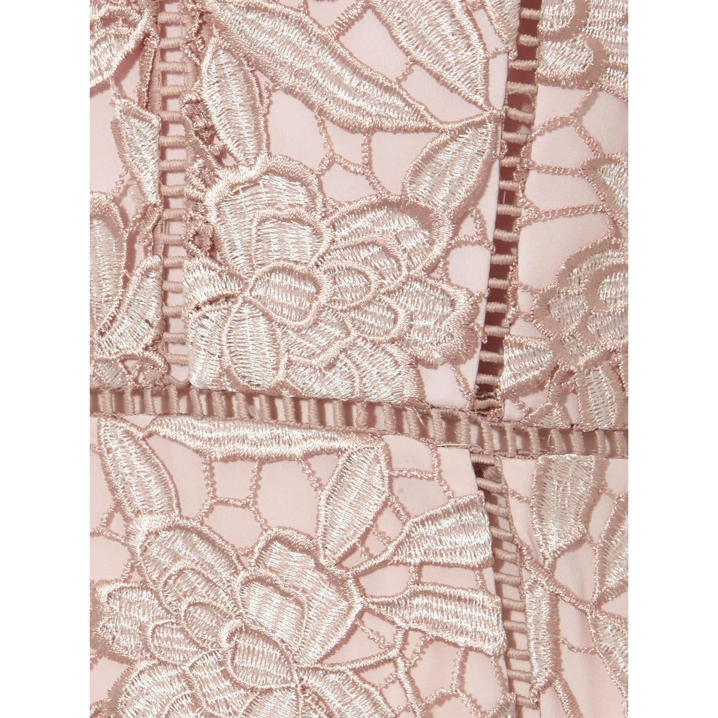 phase eight pink amaya lace dress