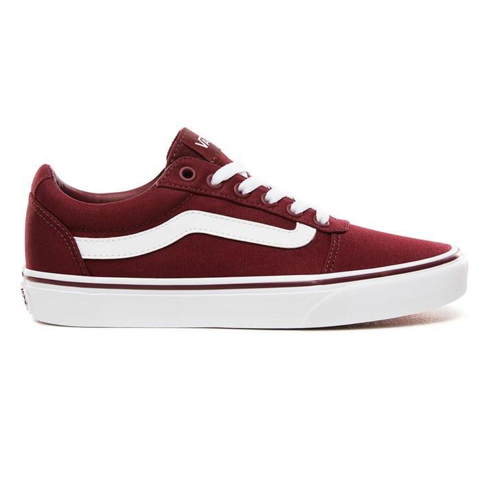 Vans ward hotsell low red