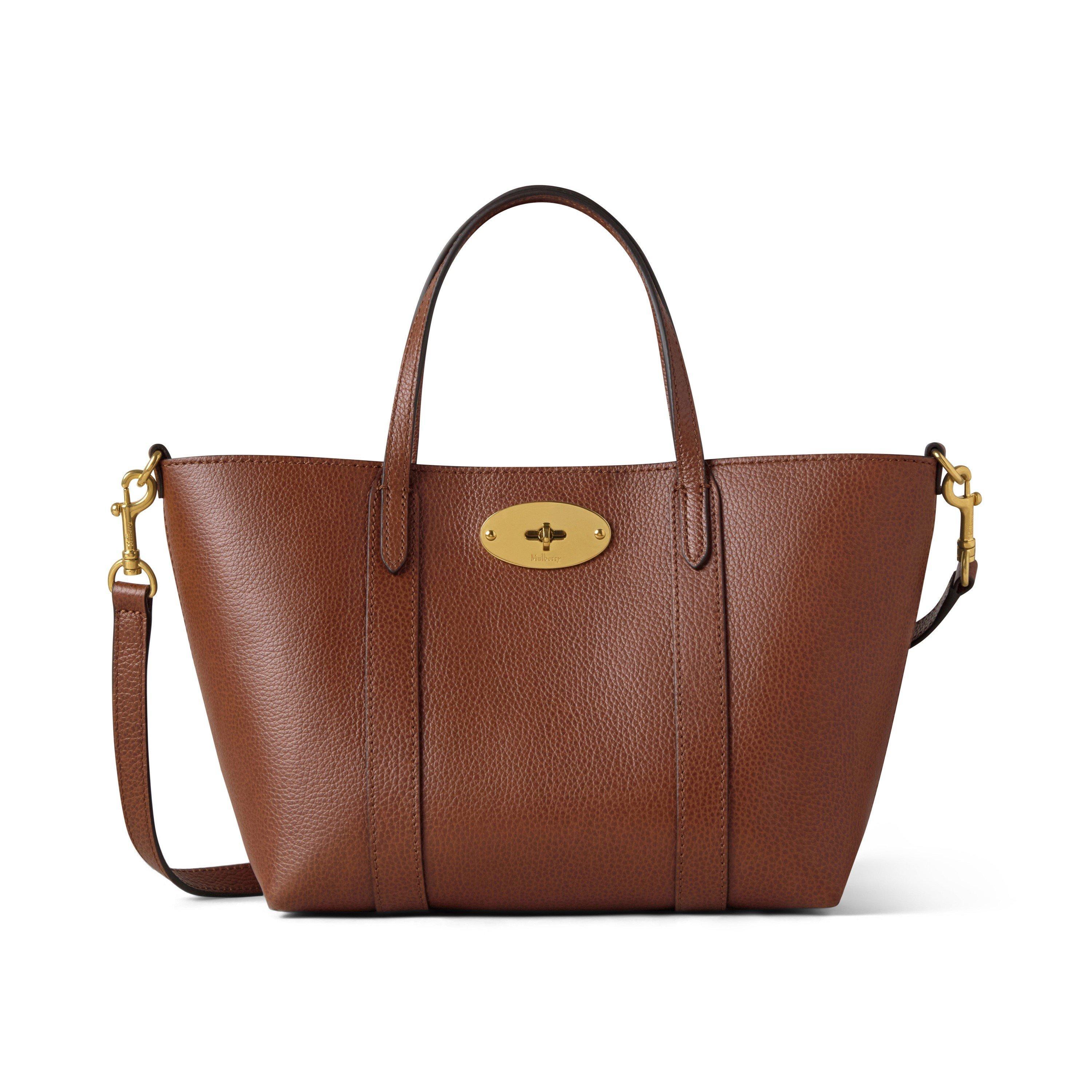 Mulberry Mini Bayswater Tote Oak in Brown | Lyst UK