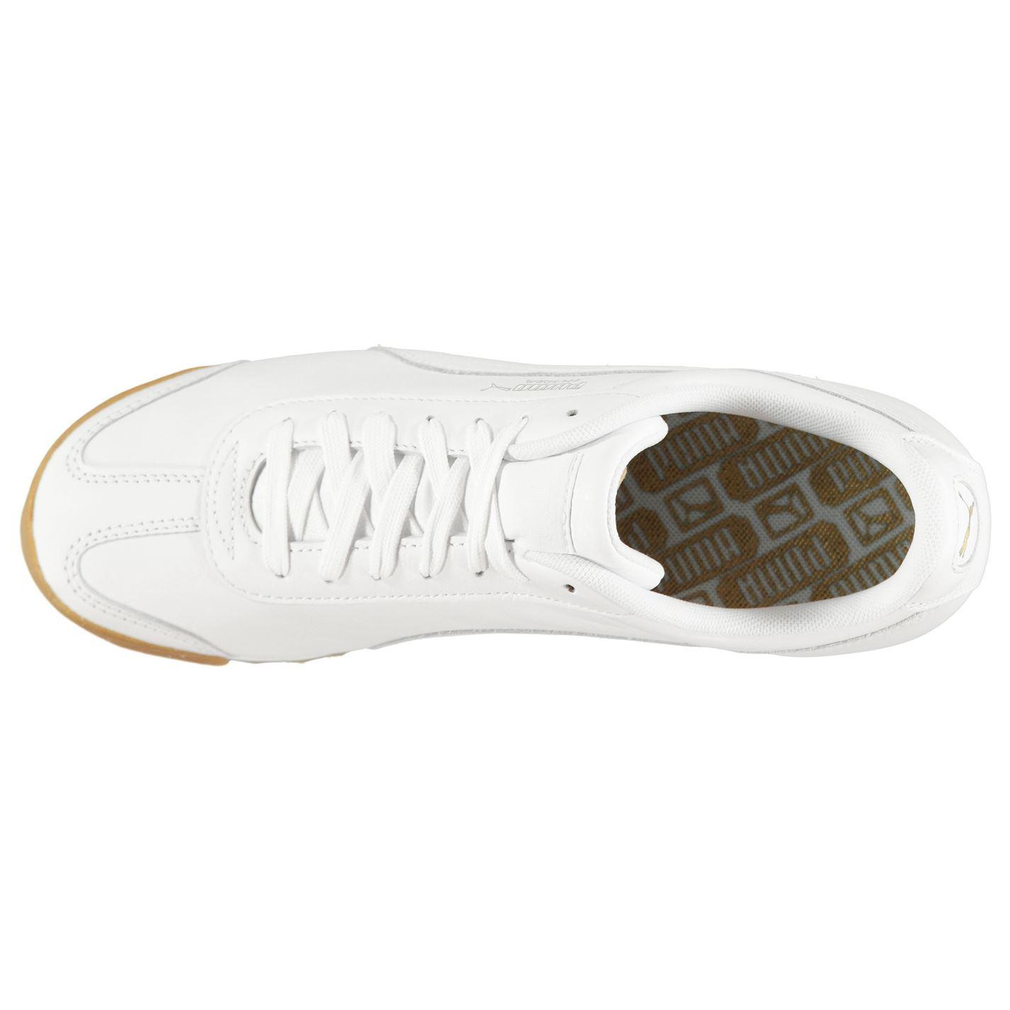 puma roma classic gum trainers
