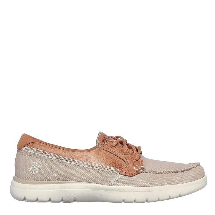 Skechers Moc Toe Boat Shoe in Brown Lyst UK