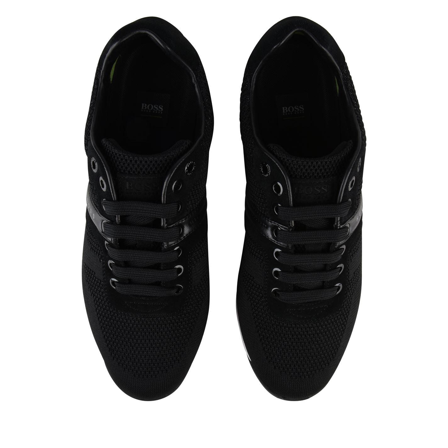 boss low top knit trainers cheap online