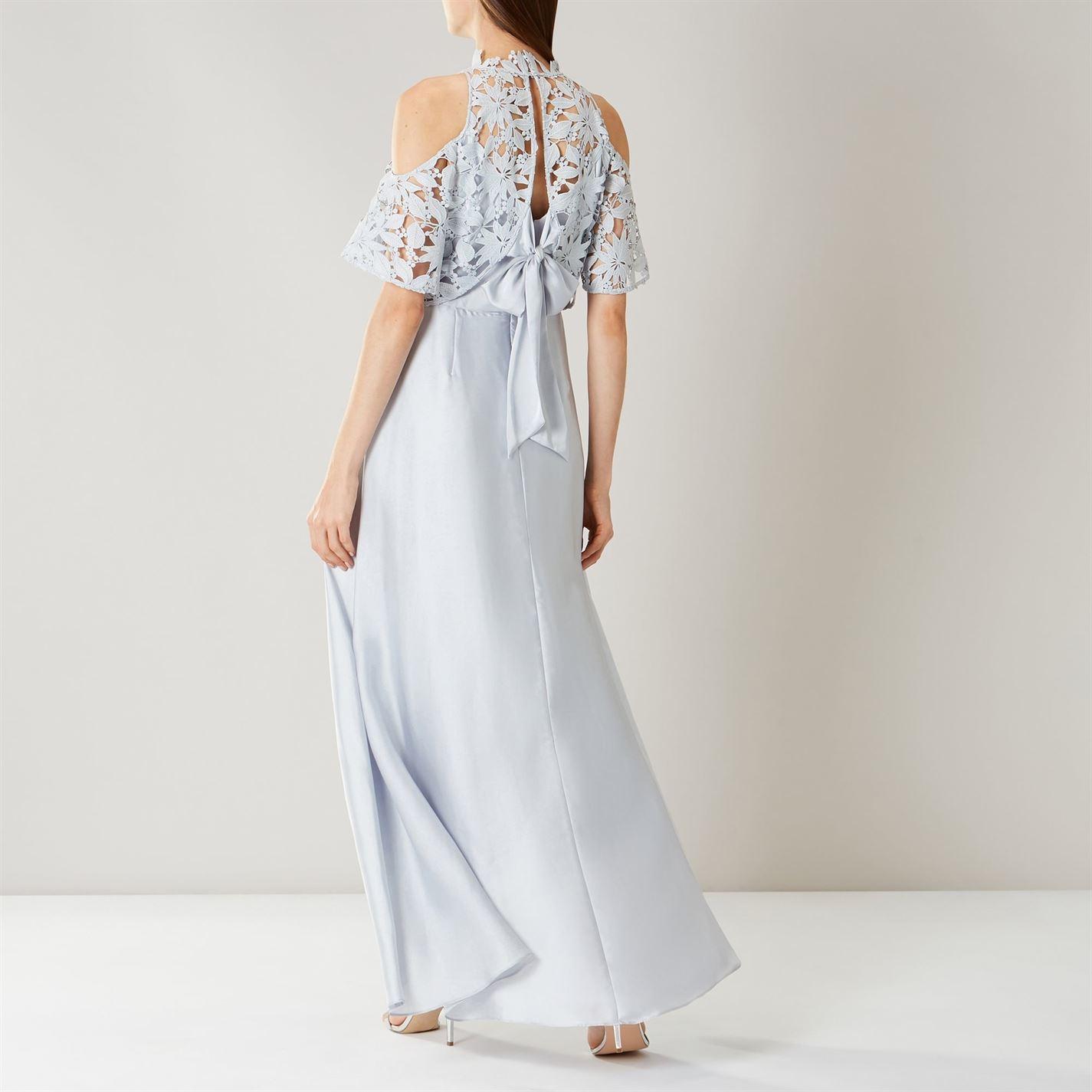 coast lyndsie lace maxi dress
