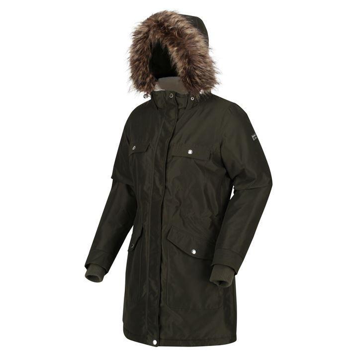 Women's rimona waterproof insulated online hooded parka jacket black