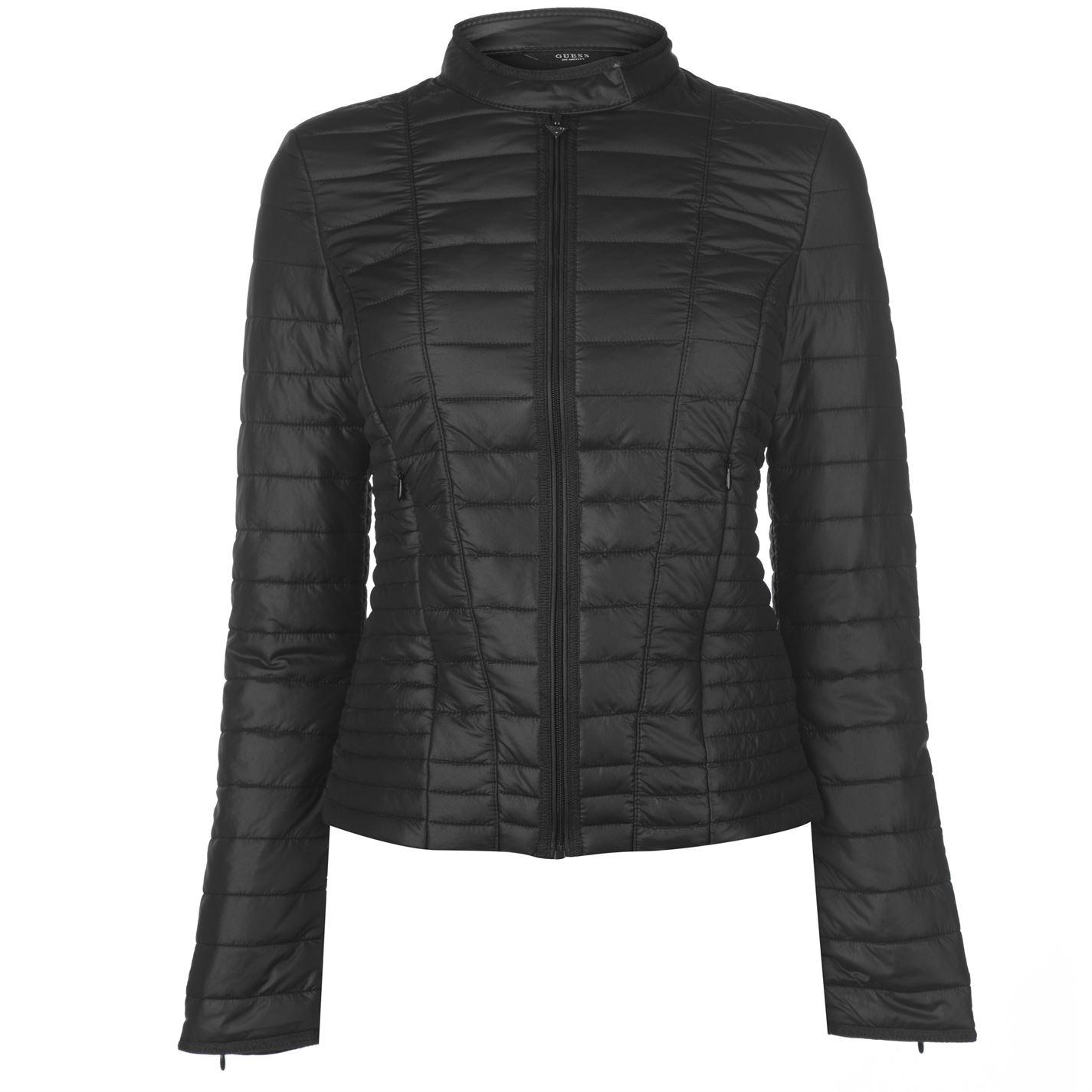 guess quilted coat