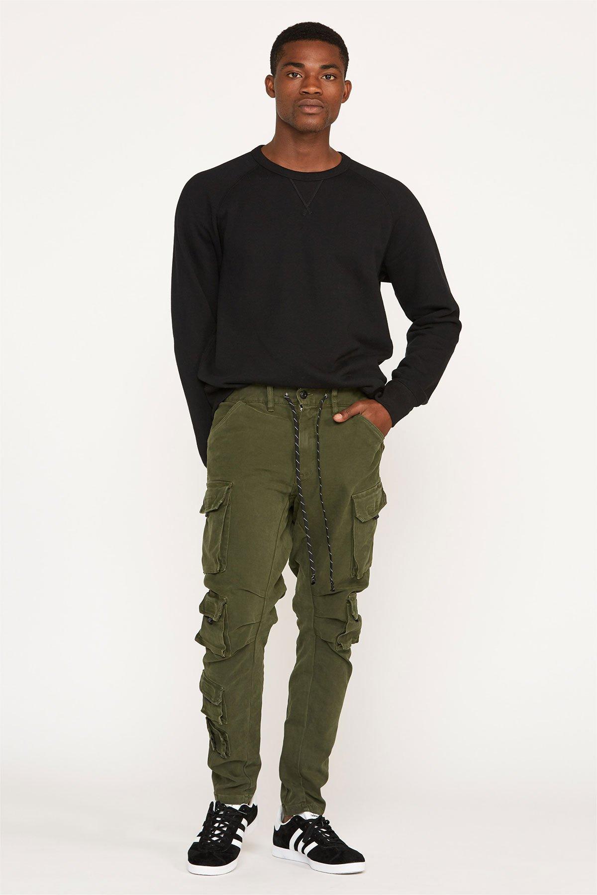 Hudson Jeans Cotton Bow Legged Cargo Pant in Forest (Green) for Men - Lyst