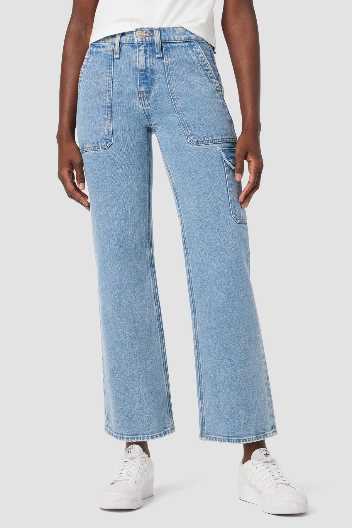Joe's Jeans Rosie High-Rise Wide Leg Jean For Women - Vintage '70s Style In Dover Wash