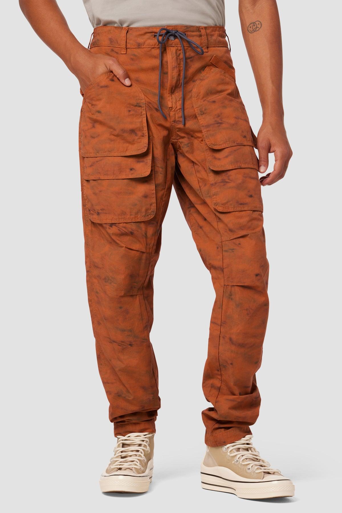 Hudson Jeans Tracker Cargo Pant in Orange for Men Lyst