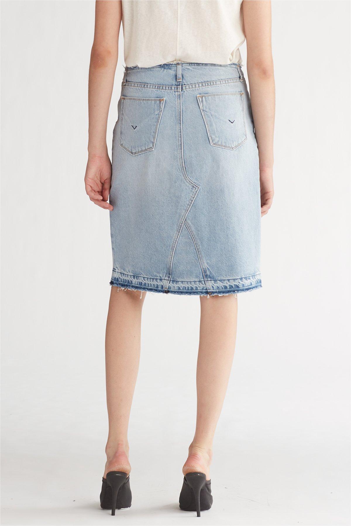 hudson denim skirt