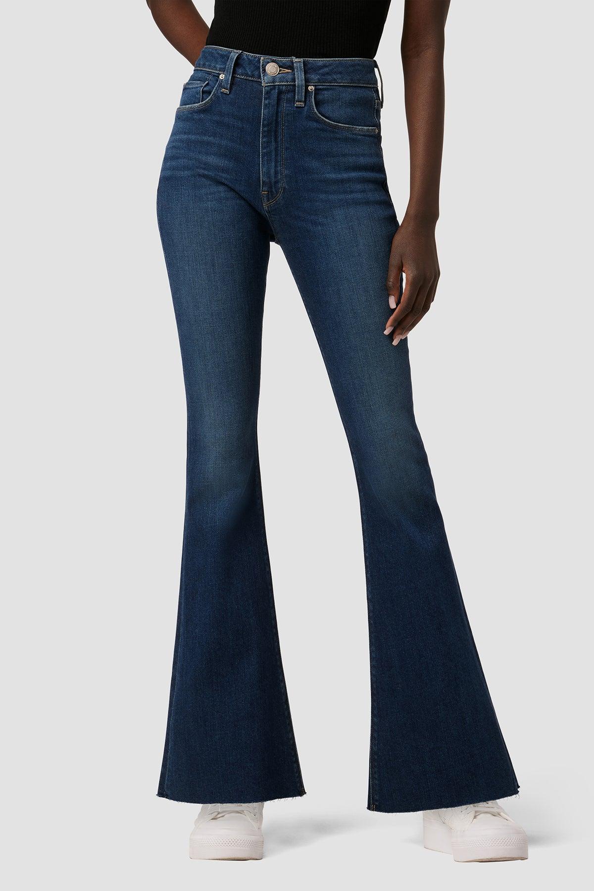 Hudson Jeans Holly High-rise Flare Barefoot Jean in Blue | Lyst