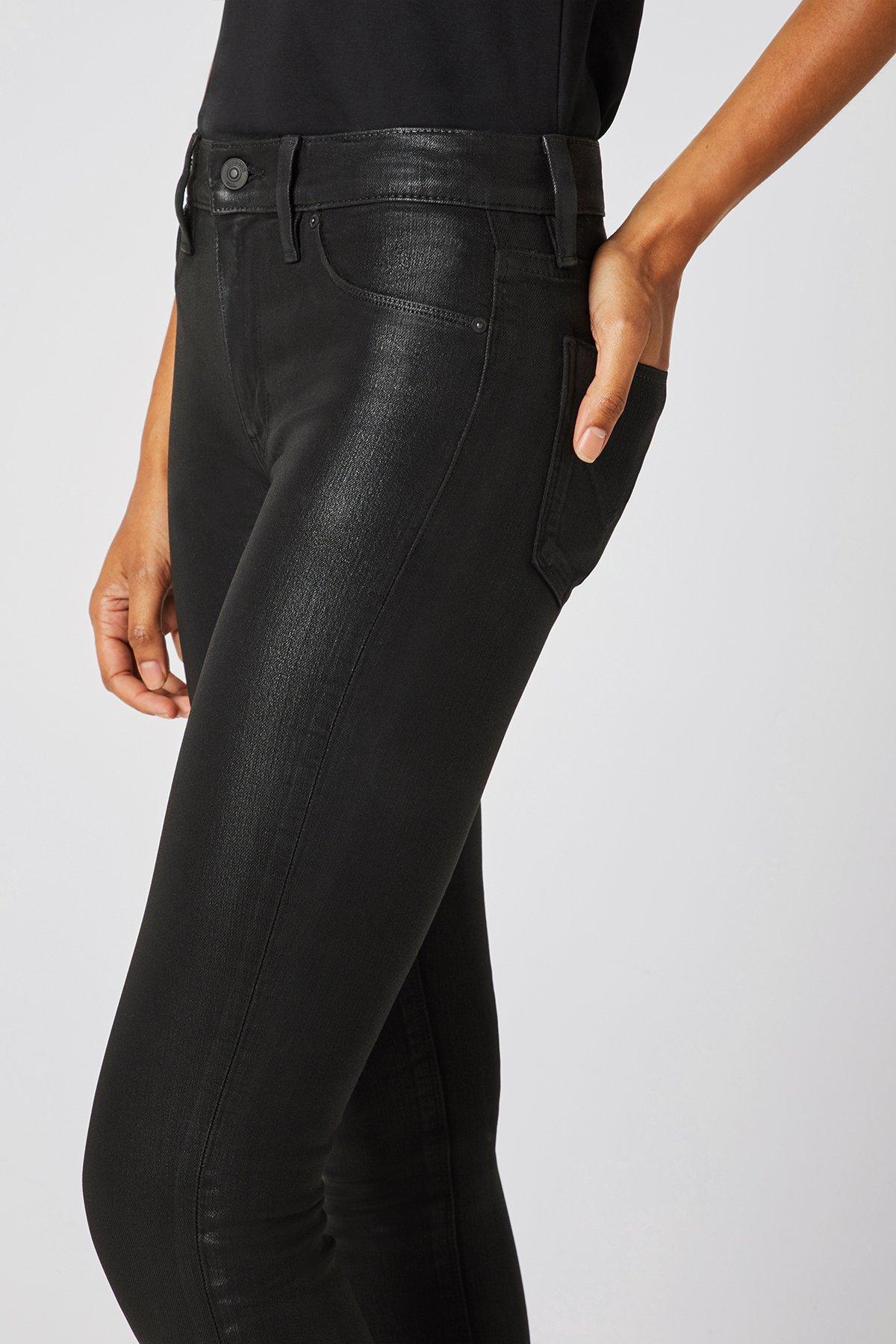 Hudson Jeans Denim Barbara High-rise Super Skinny Ankle Jean in Black