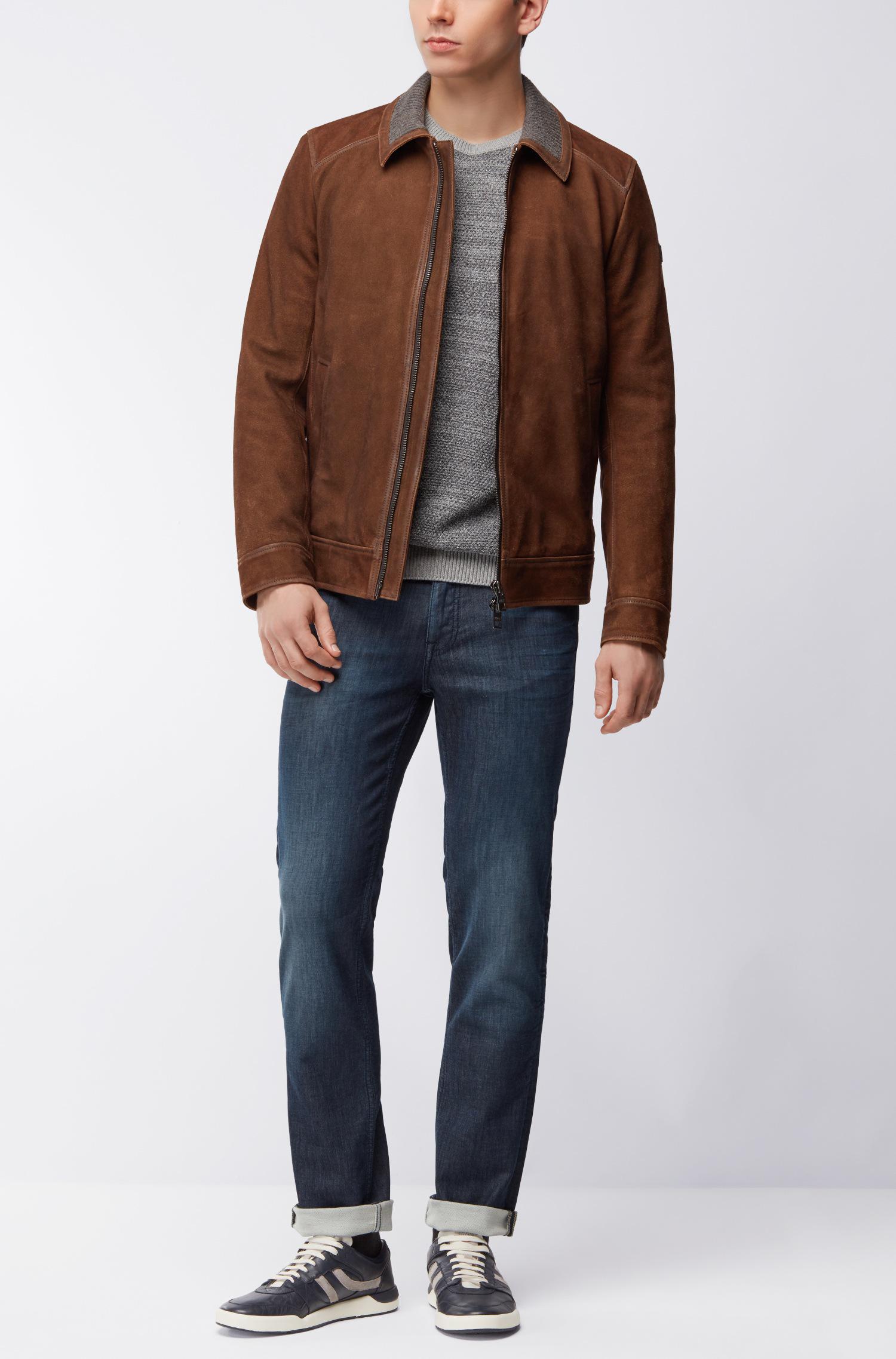 Hugo boss suede jacket Clearance