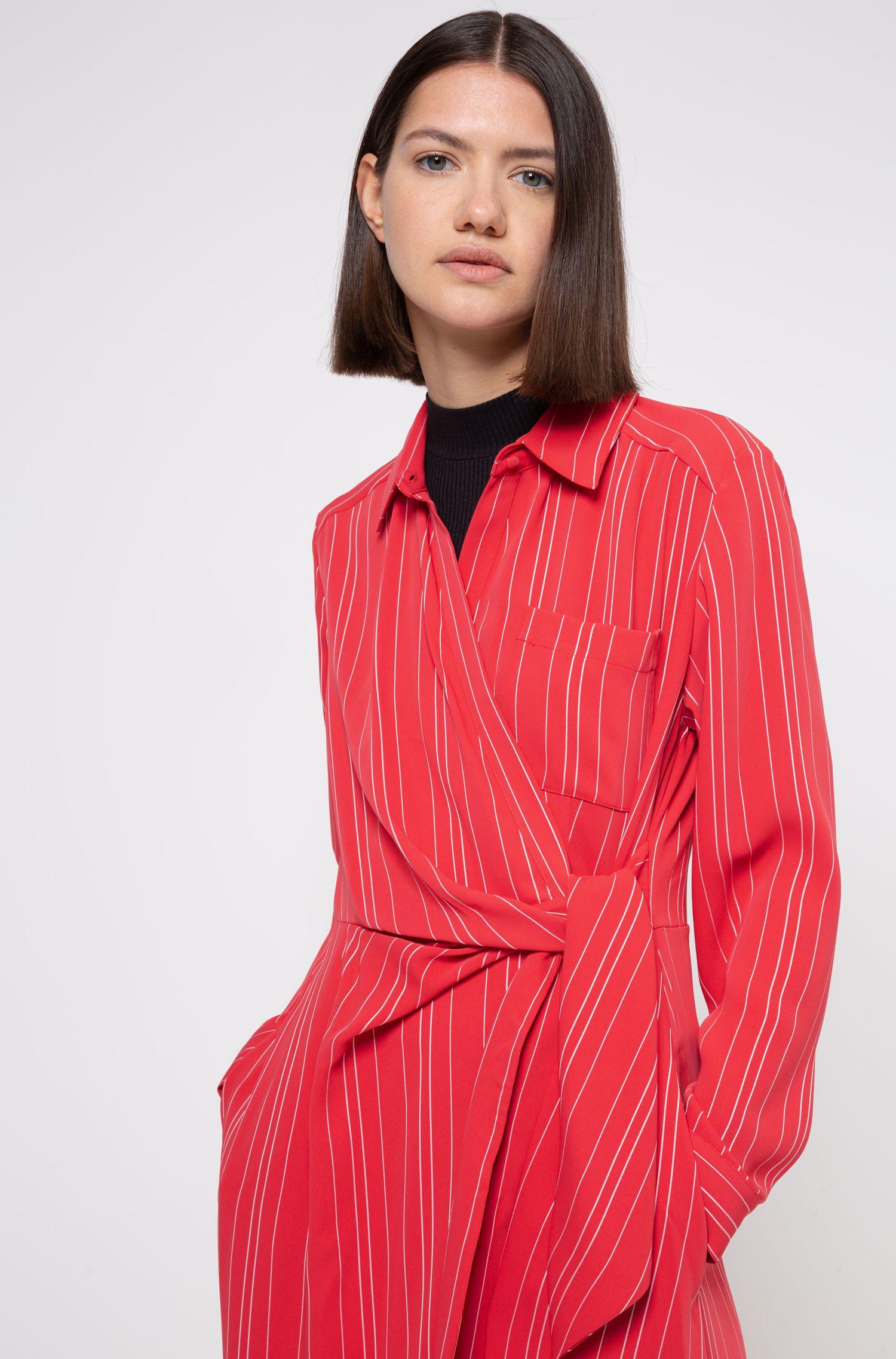 hugo boss wrap dress