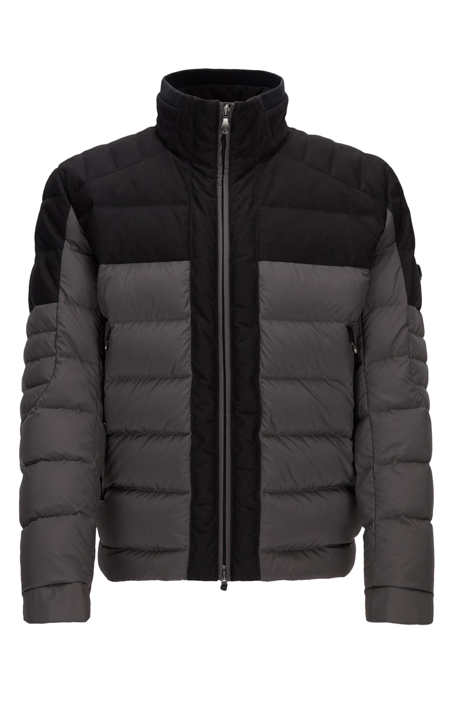 BOSS Green Synthetic 'jonkins' | Nylon Quilted Jacket in Grey (Gray) for  Men - Lyst