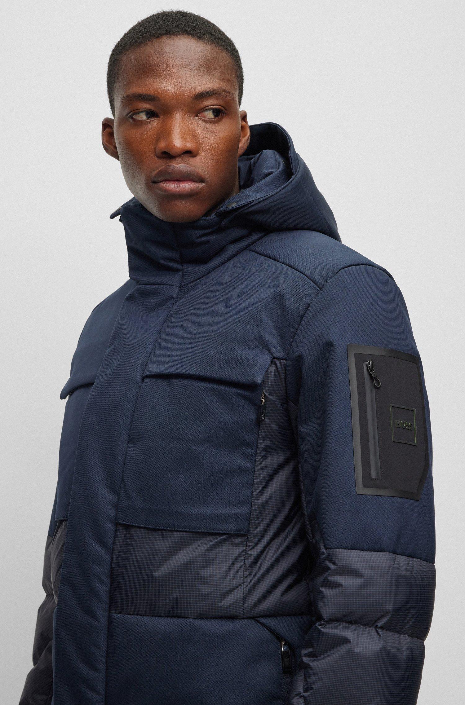 Mens hugo boss down jacket store