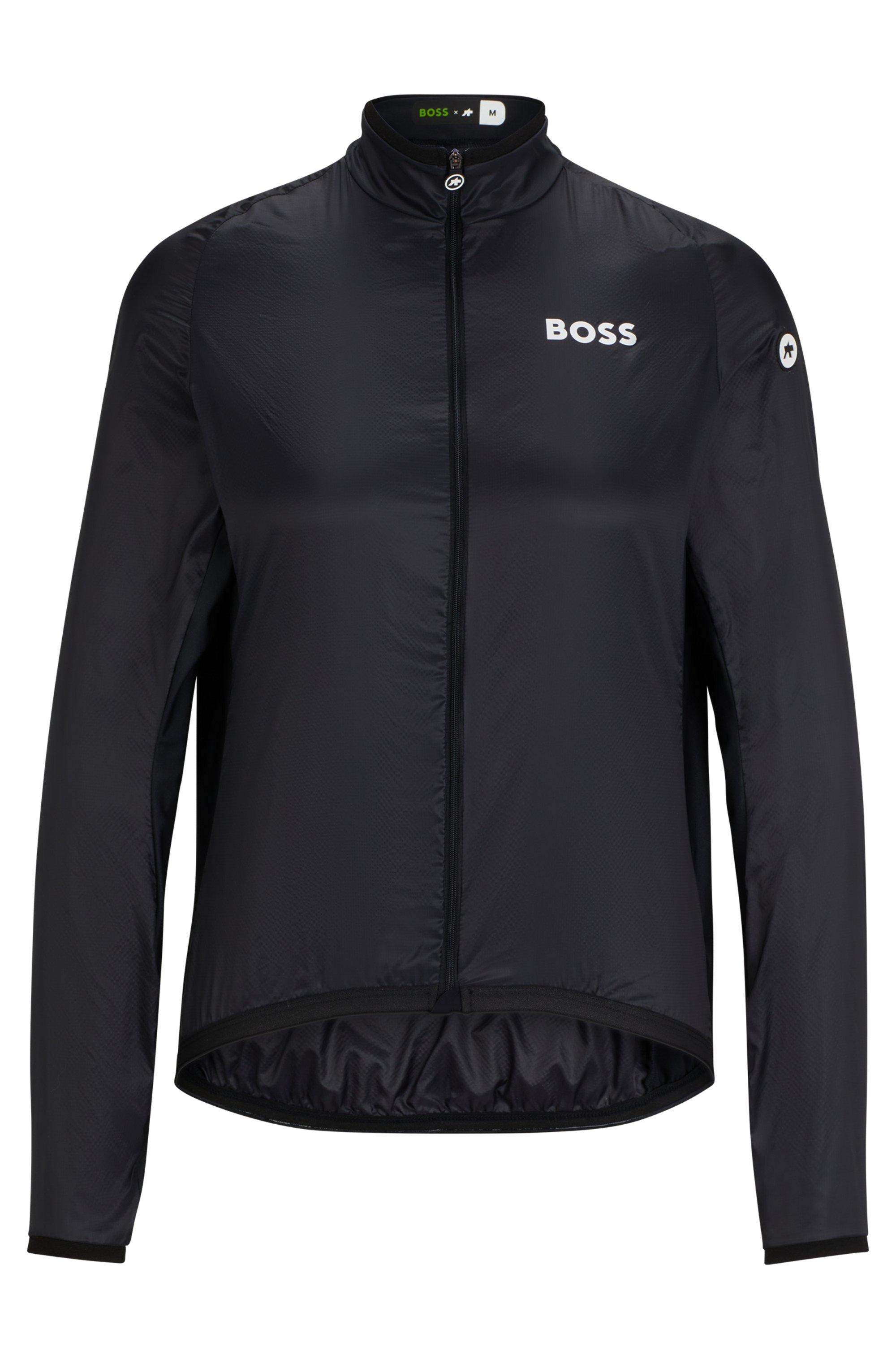 BOSS by HUGO BOSS Boss X Assos Packable Wind Jacket With Stretch-mesh  Inserts in Blue | Lyst