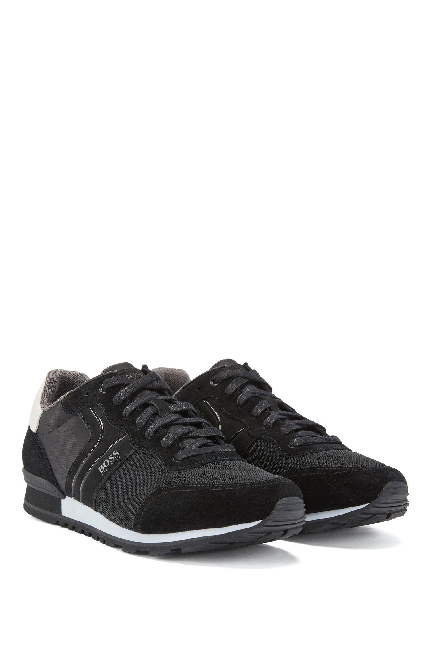 suede mens hugo boss trainers