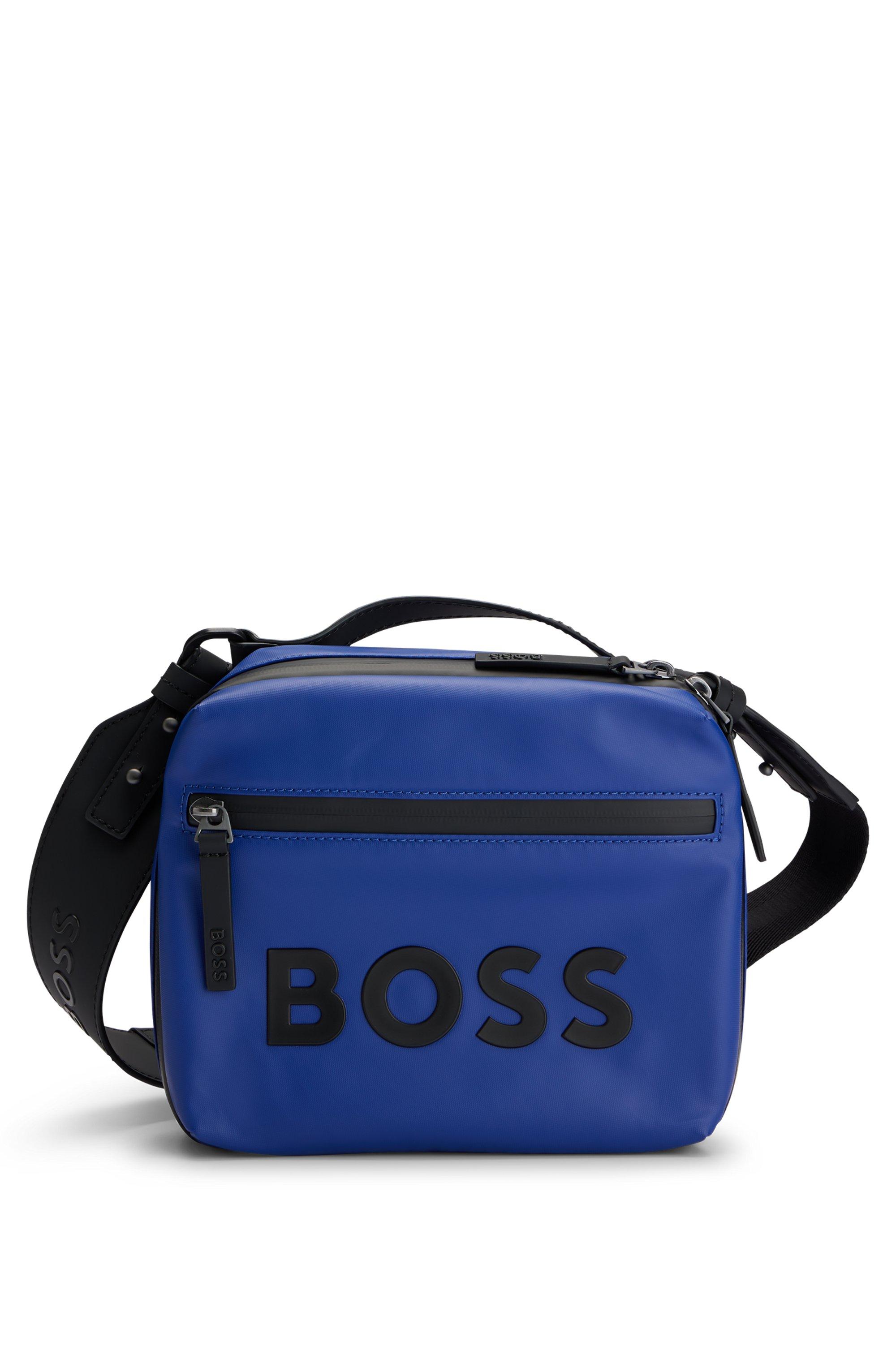 BOSS by HUGO BOSS Logo-strap Reporter Bag With Contrast Branding in ...