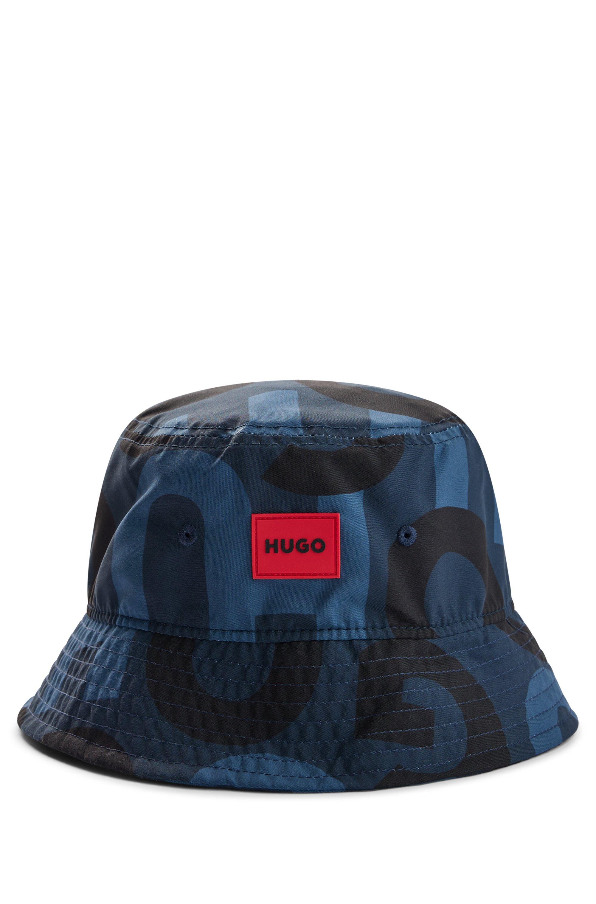 BOSS by HUGO BOSS Bucket Hat With Stacked-logo Print And Branded Label ...
