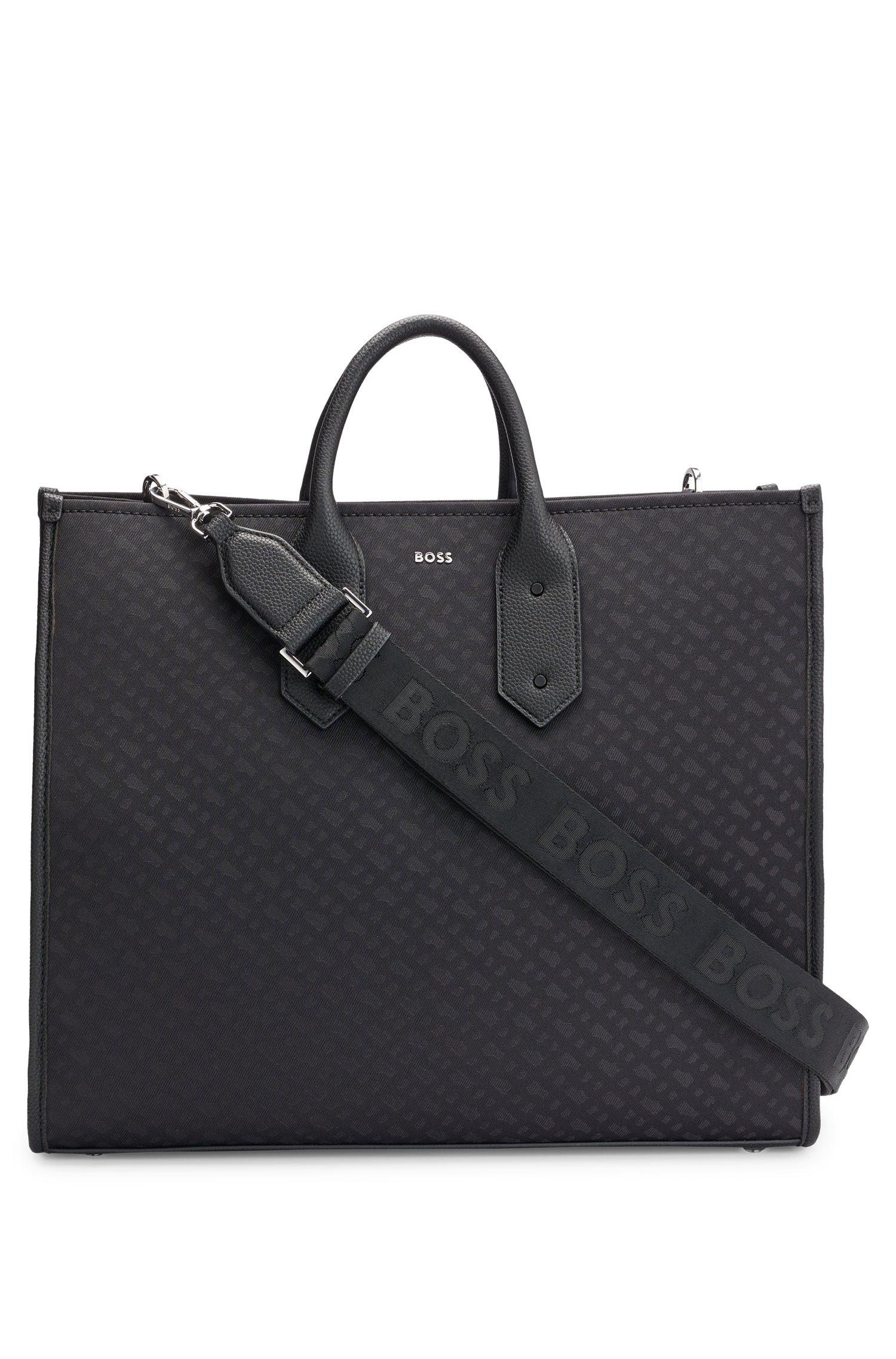 【HUGO BOSS】SANDY TOTEトートバッグ \"真美子夫人愛用ブランド\" 2WAY【HUGO BOSS】Sandy モノグラム トート バッグ 大谷 愛用