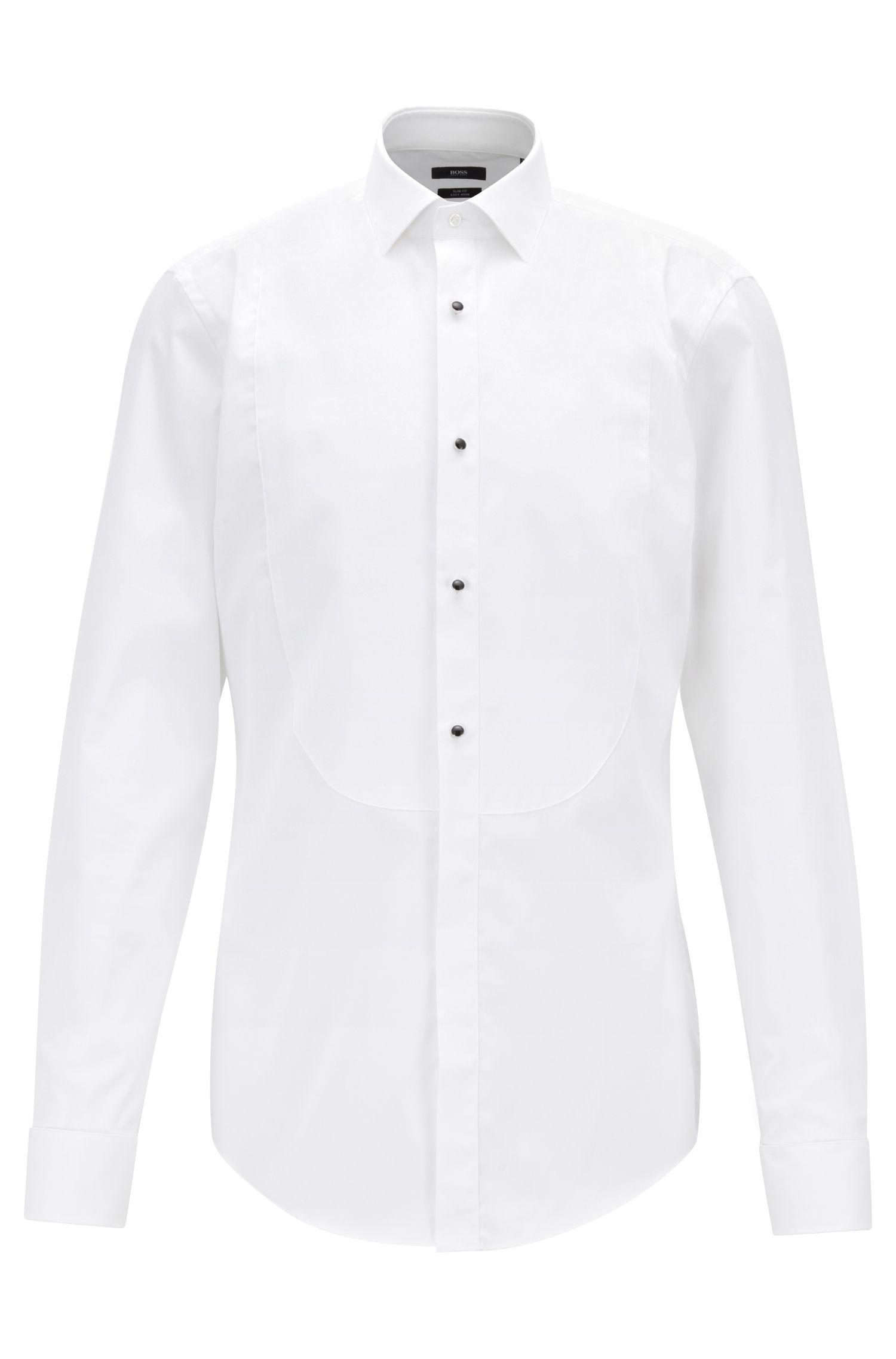 BOSS Formal Slimfit Shirt In Pure Cotton in White for Men Save 12 Lyst BOSS Formal Slimfit Shirt In Pure Cotton in White for Men Save 12 Lyst
