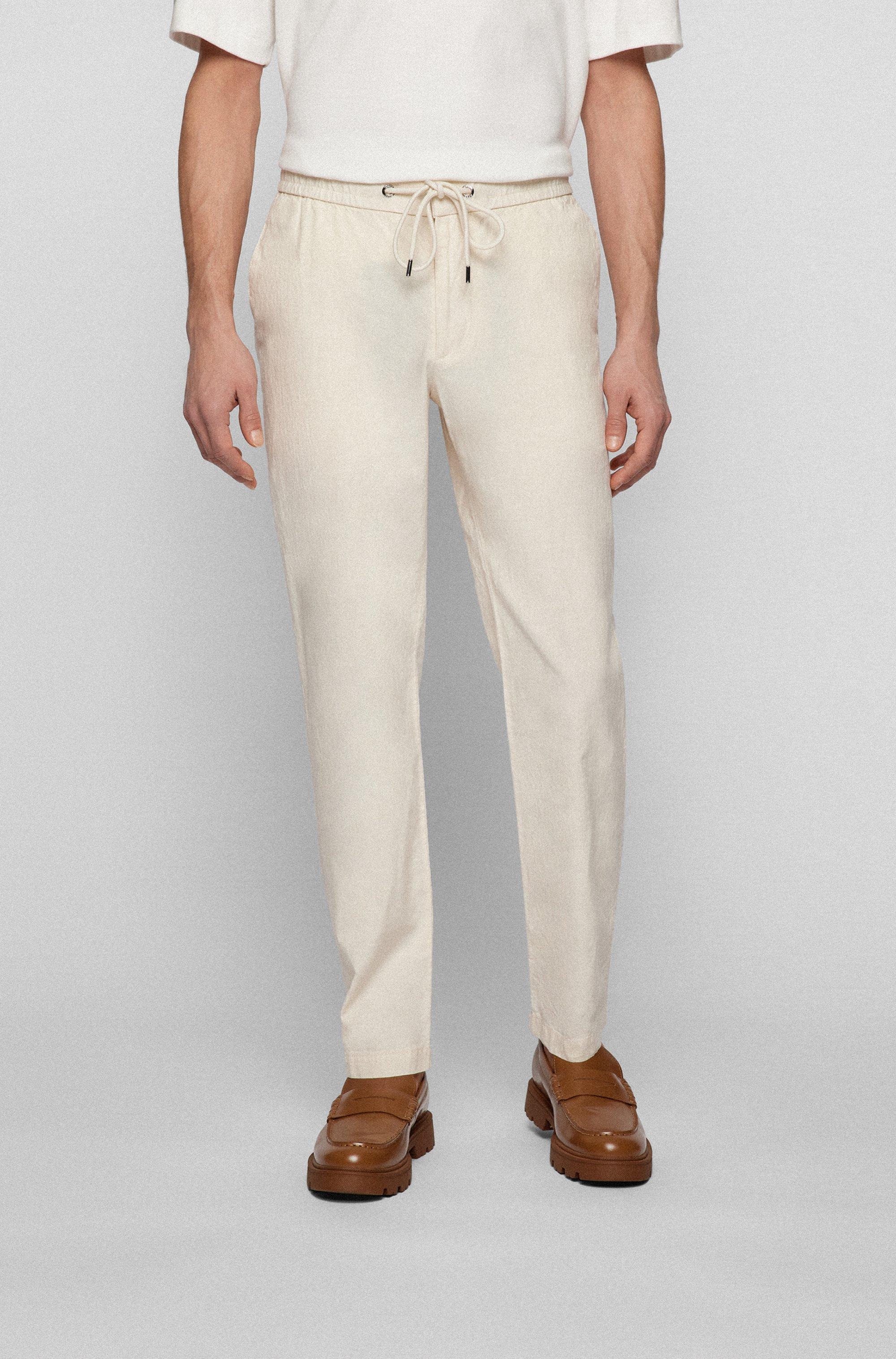 BOSS by HUGO BOSS Linen White Men's 