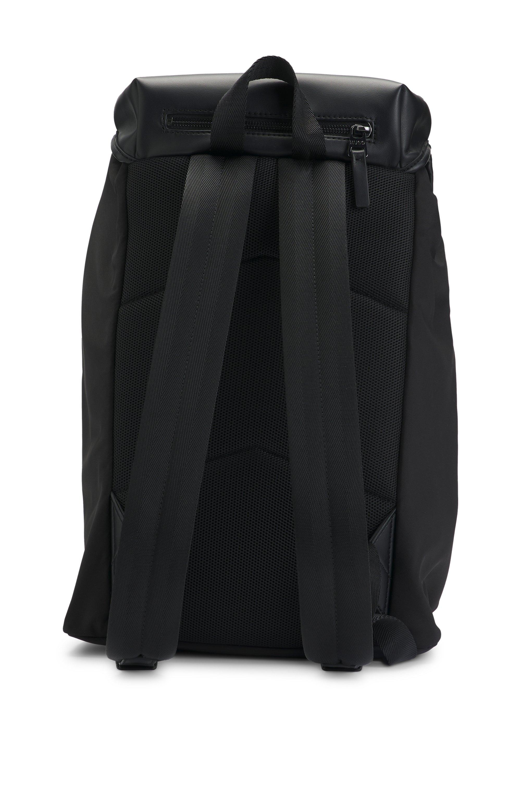HUGO Backpack With Adjustable And Detachable Shoulder Straps