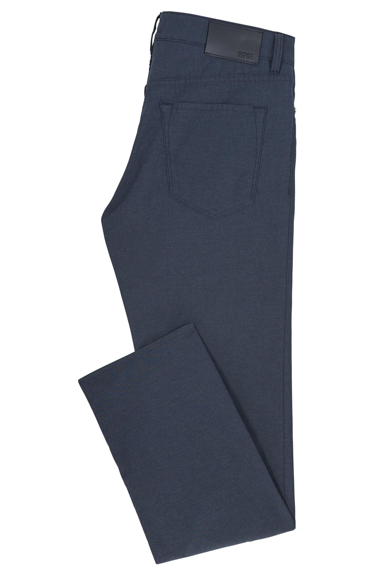 BOSS by HUGO BOSS Stretch Cotton Pant, Regular Fit | Maine in Dark Blue  (Blue) for Men - Lyst