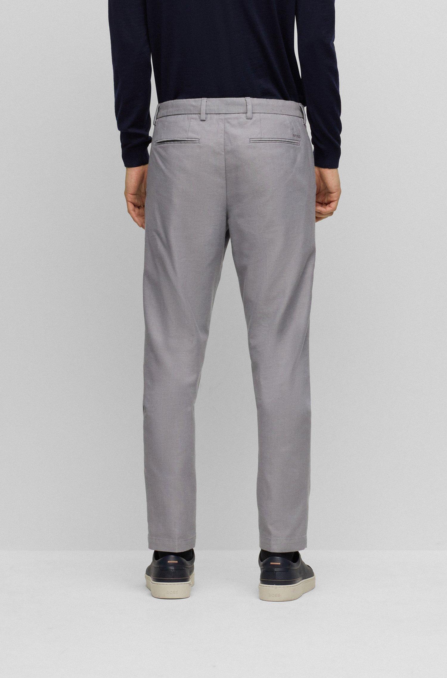 Hugo boss grey chinos online