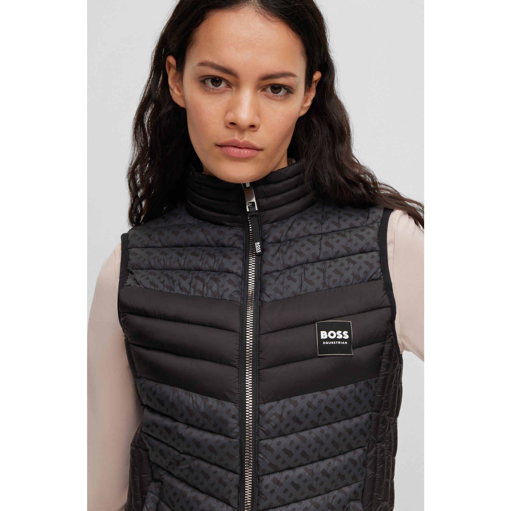 Hugo boss green gilet sales