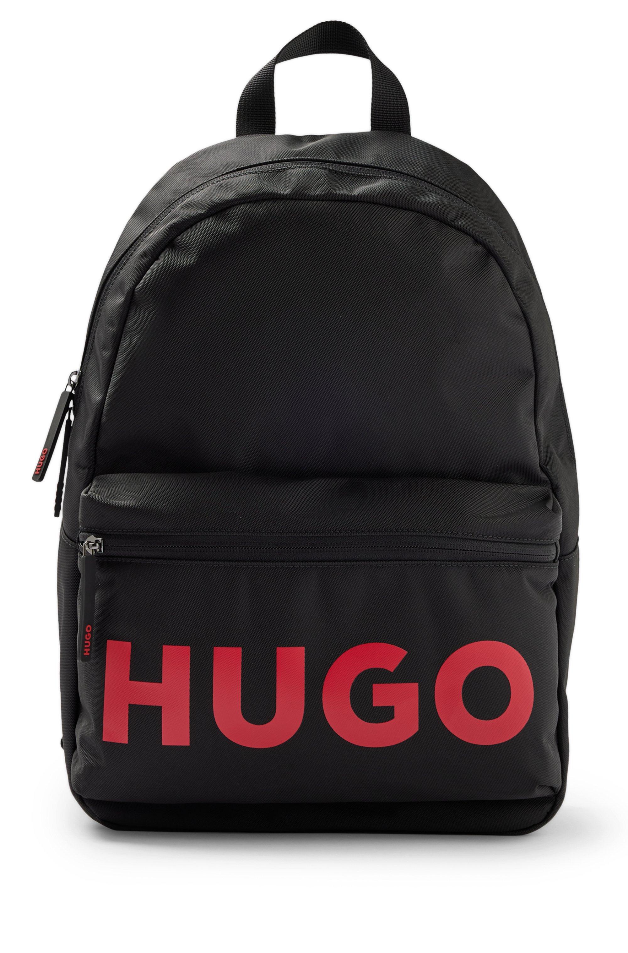 BOSS by HUGO BOSS Recycledmaterial Backpack In Matte Effect With Logo