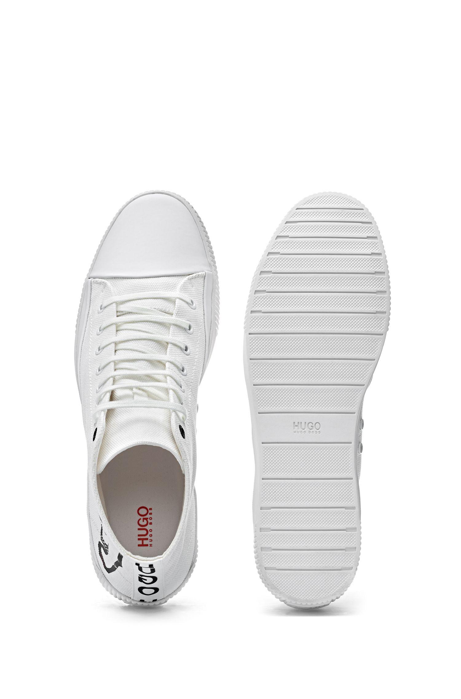 hugo boss canvas shoes